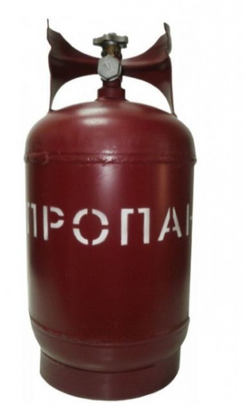 Газовый баллон RUSSIA стальной 18л., (Крым)