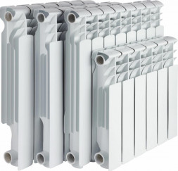 Радиатор алюминиевый АКВАПРОМ AL 500/80 A21 6 секций 00-00018430