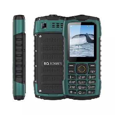 МОБИЛЬНЫЕ ТЕЛЕФОНЫ СТАНДАРТ GSM BQ 2439 Bobber Green
