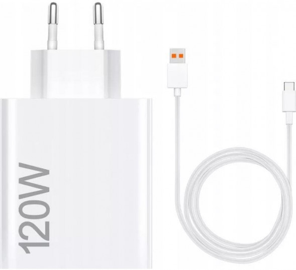 Сетевое зарядное устройство XIAOMI 120W HyperCharge Combo (Type-A) EU (BHR9462EU)
