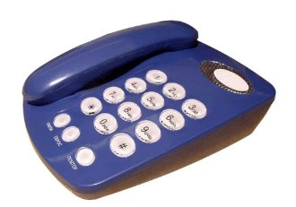 Телефон проводной ВЕКТОР 545/06 BLUE