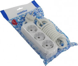 Удлинитель с заземлением SMARTBUY (SBE-16-3-1.5-Z) 3 гнз х 1,5 м (16А/3.5кВт, ПВС 3х1.0)