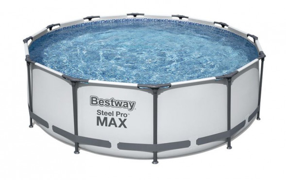 бассейн BESTWAY Бассейн каркасный 56260, 366х100 см, 9150л., фильтр-насос в комплекте