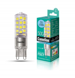 Лампа CAMELION (13707) LED6-G9-NF/845/G9