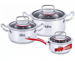 Набор посуды LARA LR02-108 ПОДАРОК LARA LR04-36 500мл