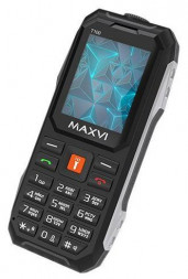 Телефон мобильный MAXVI T100 Black