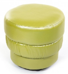 Корпусная мебель БИТЕЛ Пуф БОЧОНОК салатовый