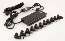 Адаптер питания BURO BUM-1284B90 автоматический 90W 15V-20V 11-CONNECTORS 1XUSB 2.1A от электросети LСD индикатор