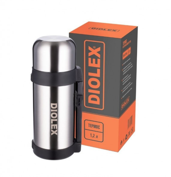 Термос DIOLEX DXH-1200-1 1,2 л универсальный