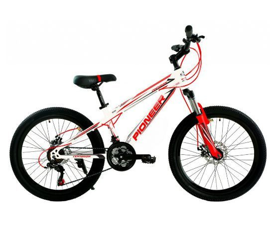 Велосипед PIONEER CENTURION 24&quot;/12&quot; white-red-black