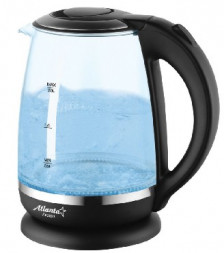 Чайник ATLANTA ATH-2471 стекло черный