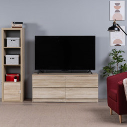 ГУД ЛАКК 2.03.03.100.3 КАСТОР тумба 4 ящика RU сонома (2 пак.)