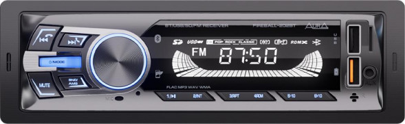 Автомагнитола AURA FIREBALL-202BT USB/SD ресивер