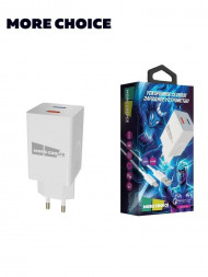 СЗУ MORE CHOICE (4627151195087) NC55QCi QC3.0 White