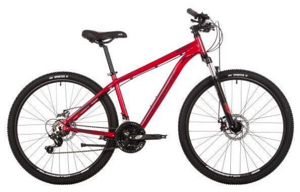 Велосипед STINGER 27AHD.ELEMEVO.18RD3 красный 163193