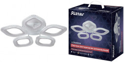Люстра потолочная RITTER 52925 9 LOSANGA 68Вт белый