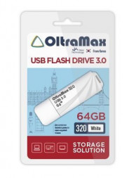 USB флэш-накопитель OLTRAMAX OM-64GB-320-White USB 3.0