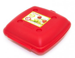 Посуда из пластика OURSSON LB1400/RD ланч-бокс