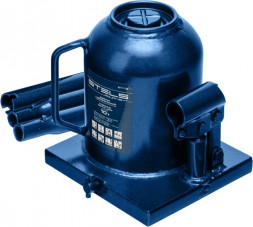 Домкрат STELS Домкрат гидравлический бутылочный телескопический, 10 т, h подъема 170-430 мм 51119