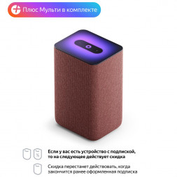 Колонка ЯНДЕКС YNDX-00051C Станция 2 30Вт, с голосовым помощником Алиса, медный