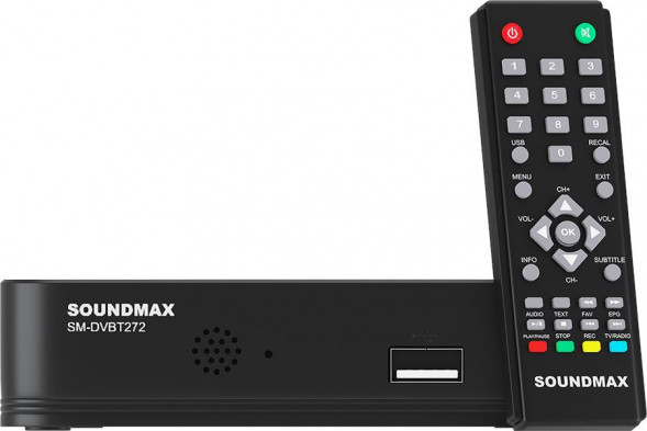 Плееры Медиа SOUNDMAX SM-DVBT272(черный)
