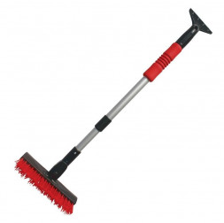 Щетка для снега AVS SB-6315 (скребок, водосгон, мягкая ручка, телескопическая (64-92 см)
