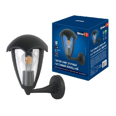 ЭЛЕКТРИКА UNIEL (UL-00006812) UUL-S80A 60W/E27 IP54 BLACK