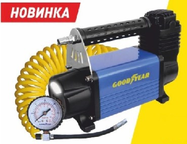 Автокомпрессор GOODYEAR GY000113 GY-50L LED 50 л/мин с фонарём