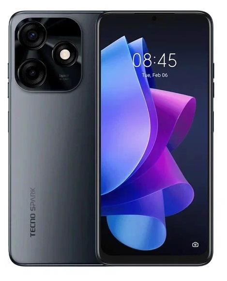 Смартфон TECNO Spark 10C 4/64Gb Black (TCN-KI5M.64.MEBK)