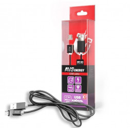 Кабель AVS MR-M3 micro USB (1м) магнитный (блистер)