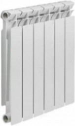 Радиатор биметаллический ALMENTE BI 500/80 B21 (6 секций) (синий квадрат) (00-00017678)