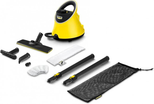 Пароочиститель KARCHER SC 2 Deluxe, желтый/черный [1.513-243.0]
