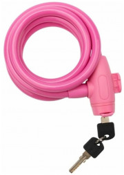 Разное ЧЕТЫРЕ СЕЗОНА (79-0304) ТРОСОВЫЙ ЗАМОК 100 СМ, РОЗОВЫЙ