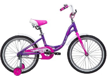 Велосипед NOVATRACK 205AANGEL.VL9 20&quot;, ANGEL фиолетовый 134077