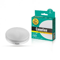 Лампа CAMELION (13542) LED6-GX53/830/GX53/6Вт