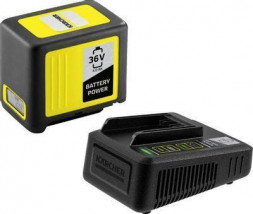 Батарея аккумуляторная KARCHER 36/50, 36В, 5Ач, Li-Ion, ЗУ в комплекте [2.445-065.0]