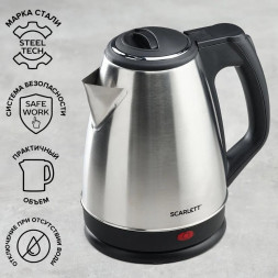 Чайник электрический SCARLETT SC-EK21S25 нерж. сталь 1,5л.