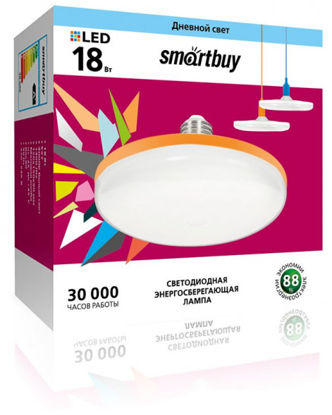 Лампа SMARTBUY (SBL-UFO-18-4K-E27) 18W/4000/E27