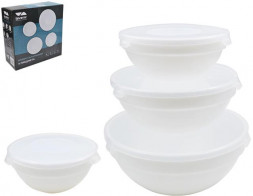 Набор салатников LAVENIR SW-4T WHITE (108520)