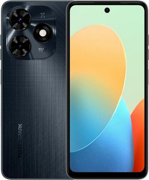 Смартфон TECNO Spark 20c 4/256Gb Black (TCN-BG7N.4.256.GRB)