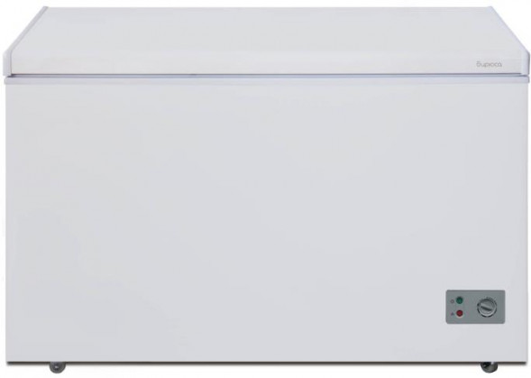 Морозильник БИРЮСА 355KVS 330л (ларь, глухая крышка) белый