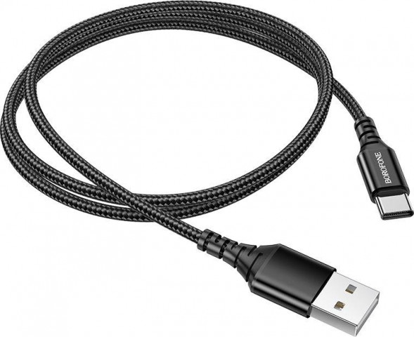 Кабель BOROFONE (6931474745835) BX54aUSB 2.4A Type-C черный - 1,0m