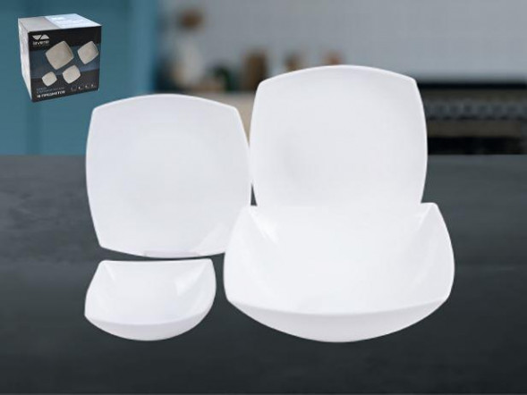 Столовый набор LAVENIR 19PC FJPS WHITE
