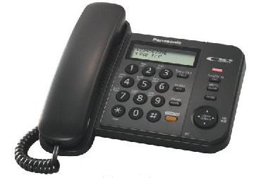 Телефоны проводные PANASONIC KX-TS2358RUB