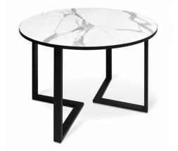 Стол SHEFFILTON SHT-T41/100-140 статуарио венато/черный МДФ/пластик/металл 193270