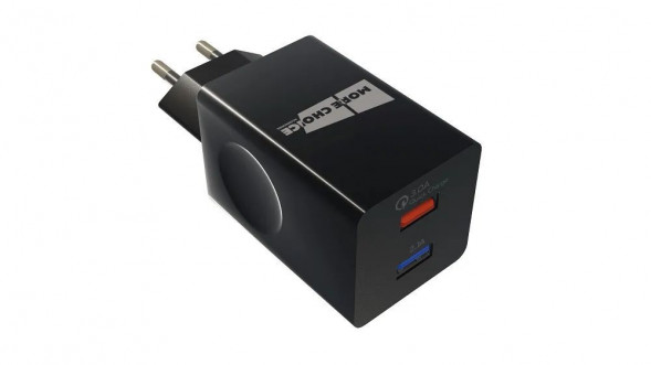 СЗУ MORE CHOICE (4627151195100) NC55QCm QC3.0 Black