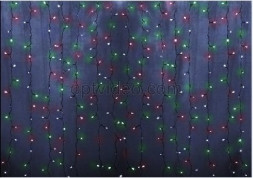 Электрогирлянды NEON-NIGHT (235-029) Гирлянда Светодиодный Дождь 1, 5х1м мультиколор