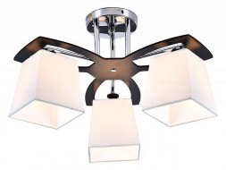 Люстра ESCADA 1116/3PL E27*60W CHROME/BLACK/WHITE
