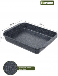 Противень МЕЧТА 94803 Гранит star 27*36 см