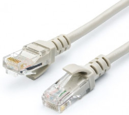 Патч-корд GEPLINK (GL8159) Патч-корд UTP, 0.5 M, литой, RJ45, CAT.5E серый